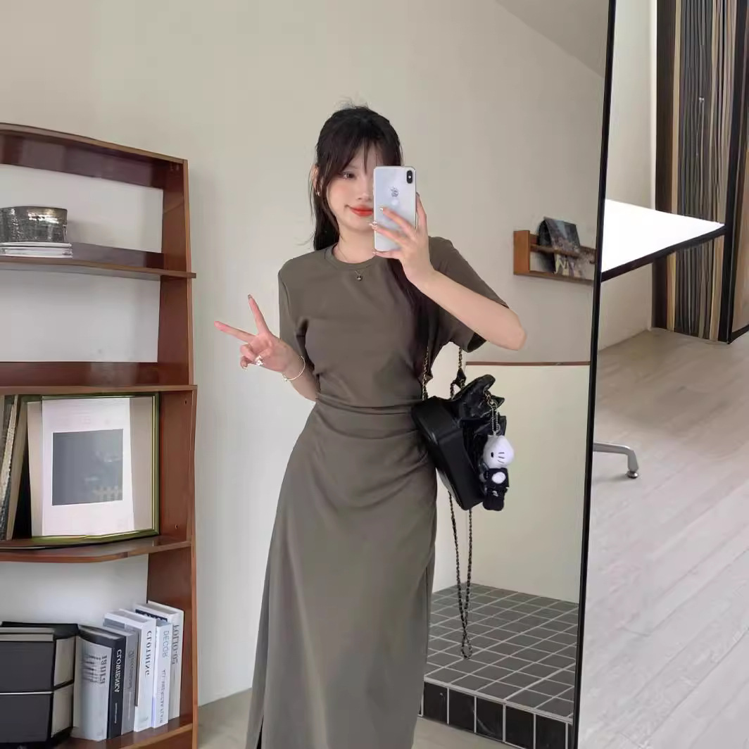  夏  M-4XL 大きいサイズ ワンピース