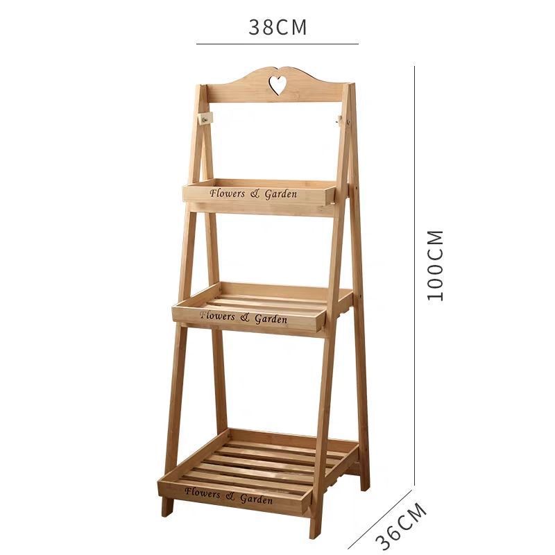Fábrica directa de madera sólida retrógrada multicapa plegable balcón de planta trapezoidal suculenta
