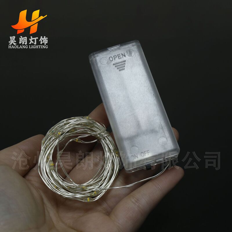 LED small light string No. 5 battery box outdoor decorative light string copper wire lamp festive atmosphere layout baby's baby's paddlebox light string LED small light string No. 5 battery box outdoor decorative light string copper wire lamp festive atmosphere layout baby's baby's paddlebox light string