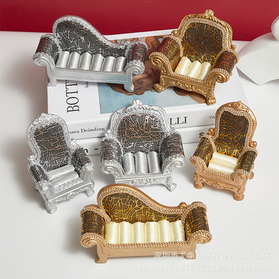 泰国佛牌摆台兵人娃娃摆台耳环戒指耳钉收纳首饰架树脂工艺品|ms