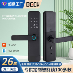 Bock 指紋ロック スマートロック Tuya WIFI ワンハンドオープン アパート オフィス 木製ドアロック 外国貿易クロスボーダー