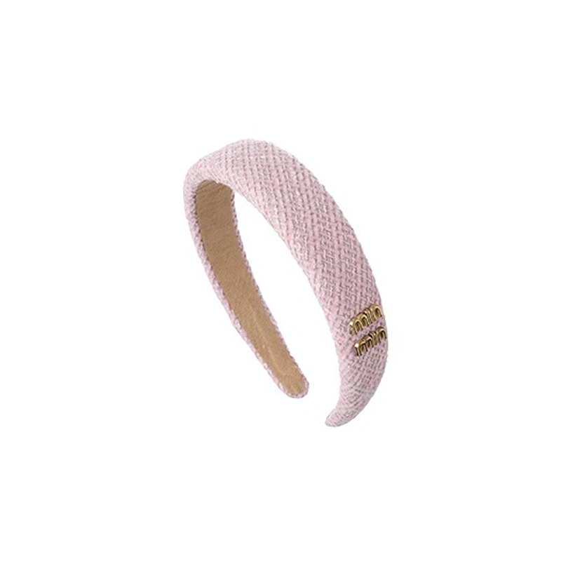 Diadema rosa para niñas 2025, nuevo accesorio para el cabello, diadema ancha para lavarse la cara, diadema de corona alta, accesorio para el cabello de celebridad de internet.