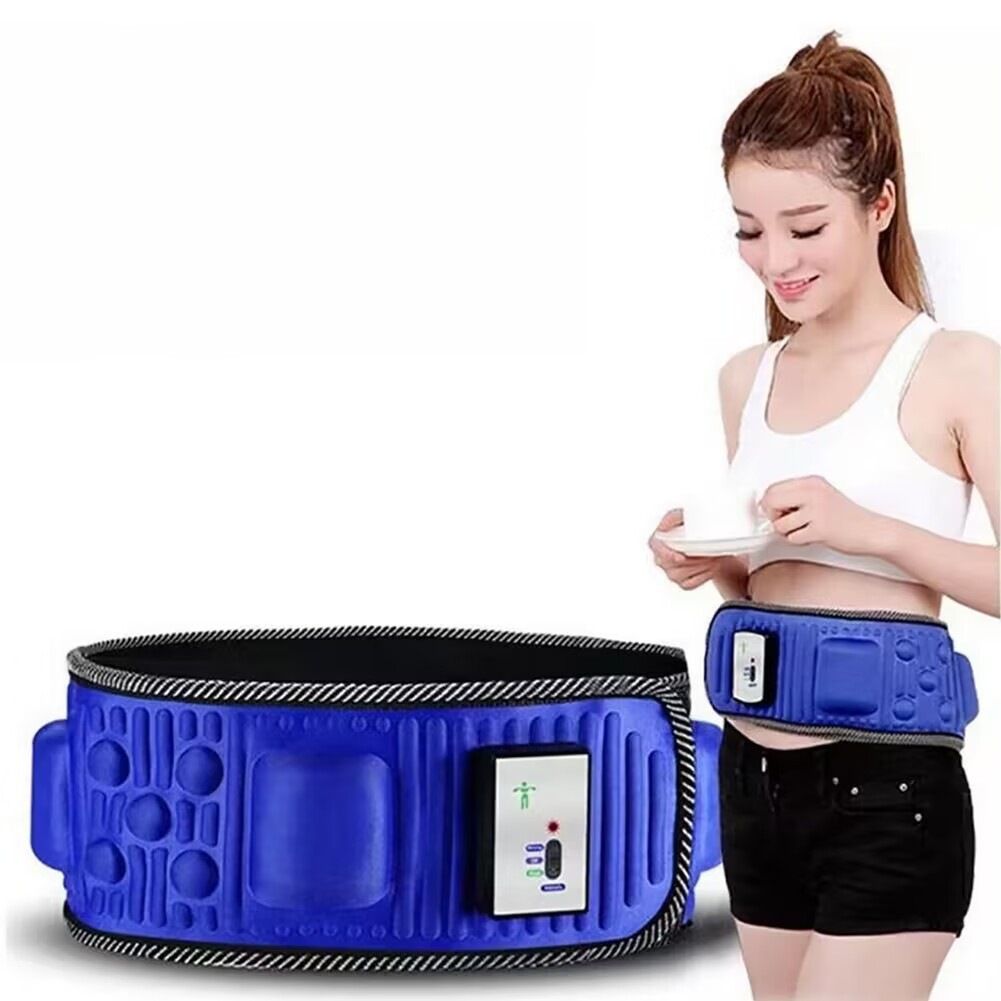 Cross-border home-use lazy massage belt with vibration, abdominal massage vibration