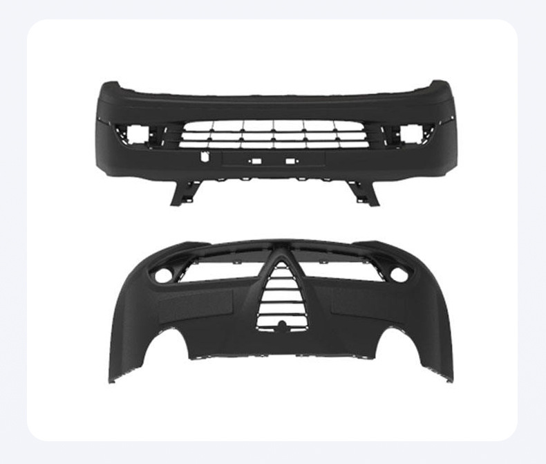 Mold Manufacturer Automotive Black Bumper Car Parts Abs Front and Rear Bumper Plastic Injection Mold