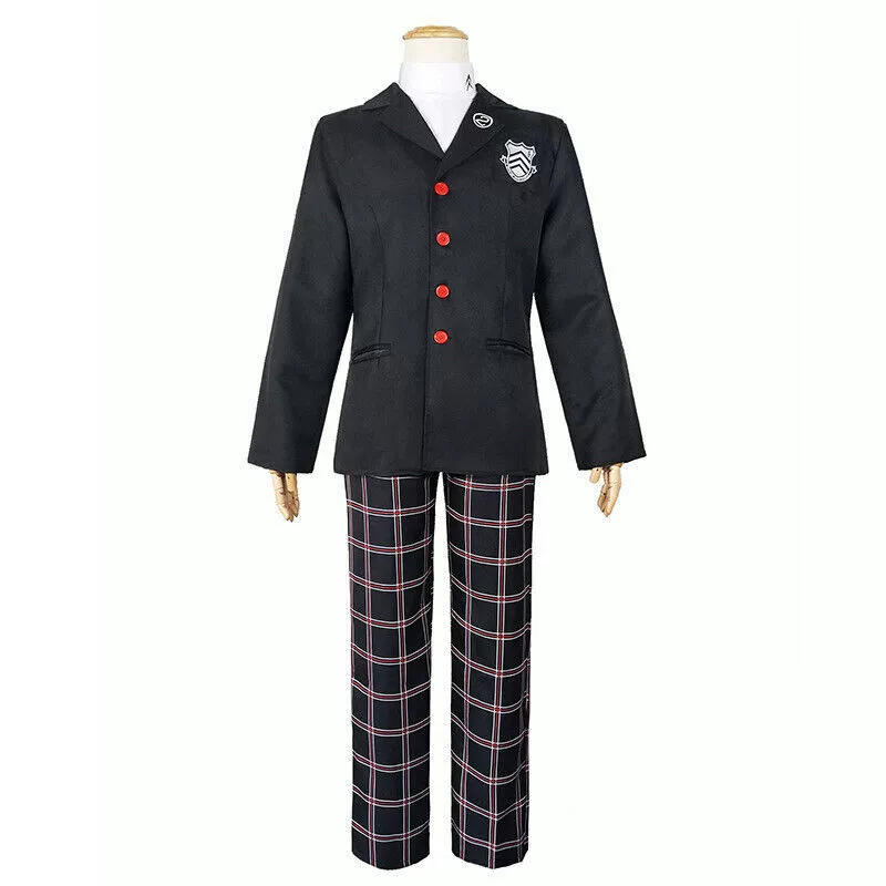 Косплей-костюм — школьная форма в стиле Persona (Ren Amamiya, Makoto, Akechi), размеры XS–3XL