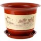 Resin plastic flowerpot extra large imitation ceramic thickened durable retro flowerpot large factory direct sale clearance