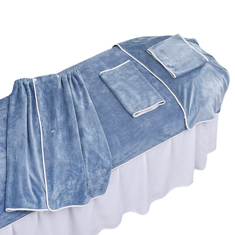 Cosmetic bath towel, scarf, massager, set, custom-made