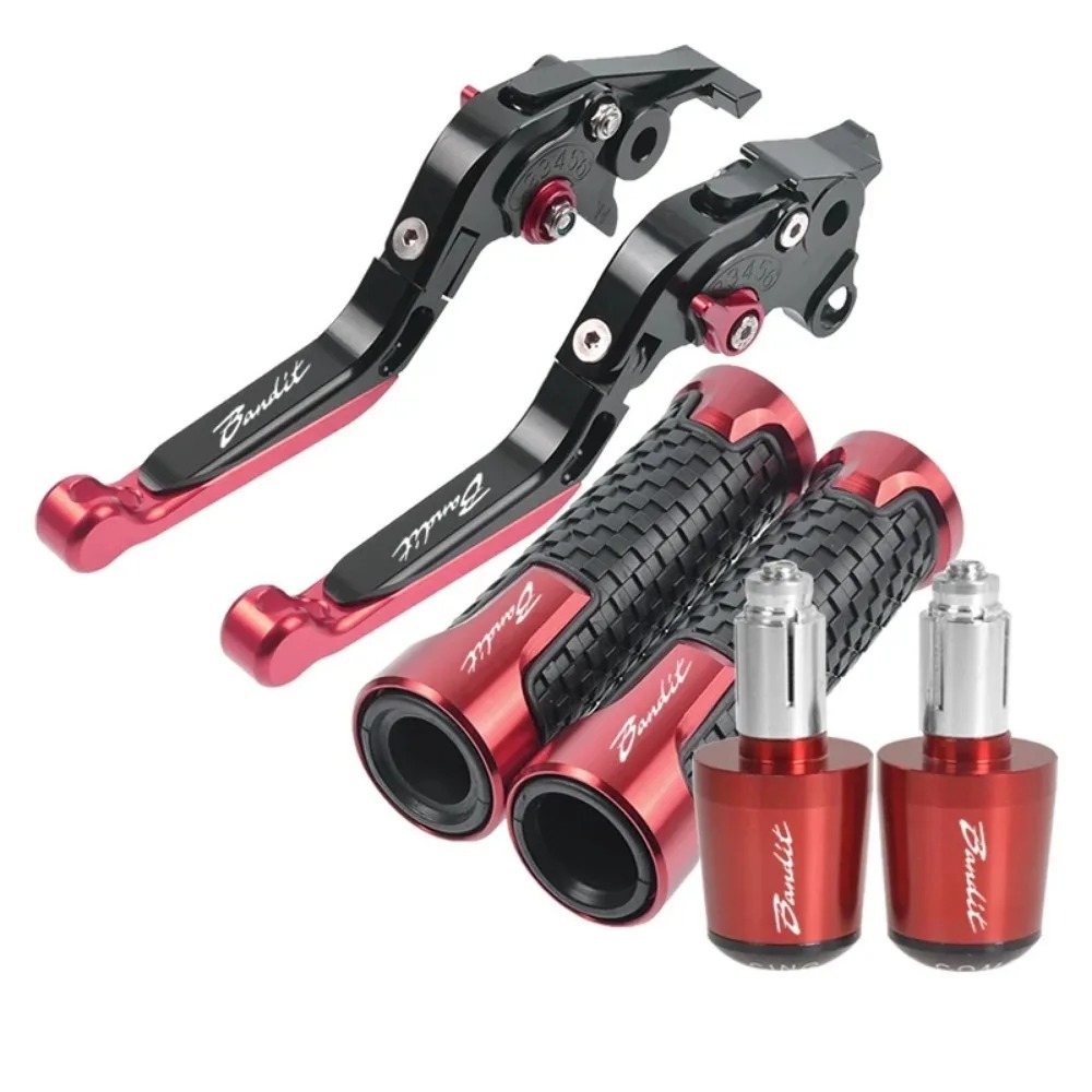 Gsf1250 Bandit Motorcycle Modified Cnc Brake Clutch Handle Lever Horn Handlebar Rubber Plug Set