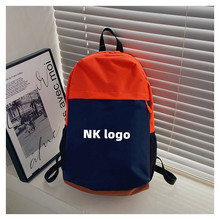 跨境印字小学生书包潮牌对号logo背包男女NK双肩背包大容量包包