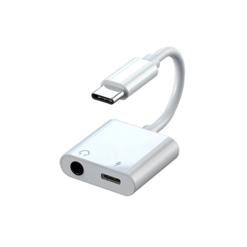 メーカー卸売りtype-c回転3.5mmイヤホン音声中継ケーブル通話聴歌充電2 in 1アダプタ|undefined