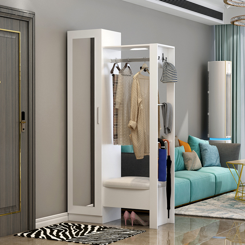 흰색-80 긴 외부 거울-왼쪽