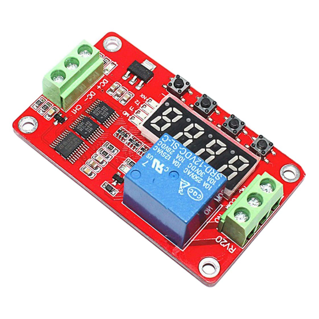 [Прямые продажи с фабрики] Многофункциональный релейный модуль FRM01, переключатель времени задержки цикла, самоблокирующийся 12 В