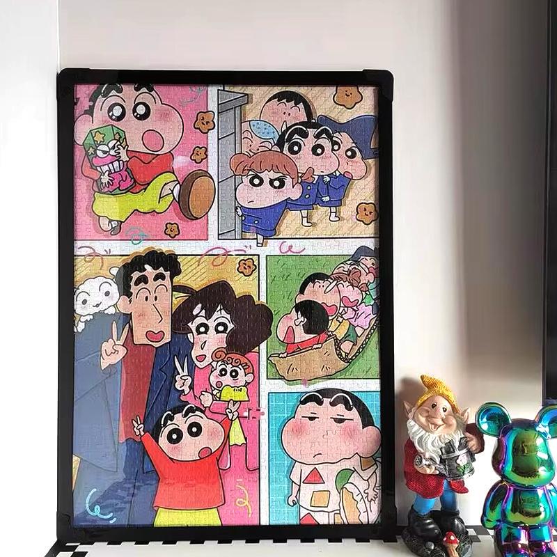 Puzzle Frame 7X5 Frame Piece Puzzle Photo Frame 75 Large Size Picture Frame Decorative Wall Hanging Simple Photo Frame