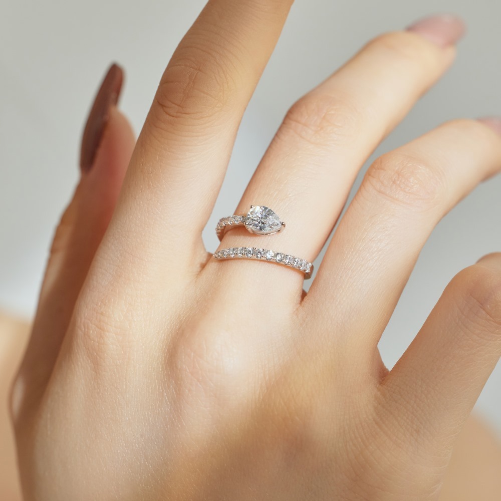 6g Weight Zircon Inlay Material Rings Classification 1 Piece Quantity Holiday, Daily Occasion 925 Sterling Silver Material Solid Color Pattern Women's Gender Inlay Design Simple Style, Classic Style Style 925 Sterling Silver Zircon Solid Color Rings 2