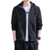 Осенняя приталенная брендовая трендовая модная куртка с капюшоном, в корейском стиле