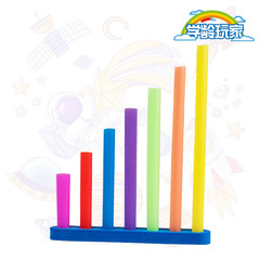 幼兒啟蒙音樂科學小實驗科技小製作DIY排簫 創意物理聲學自製排簫