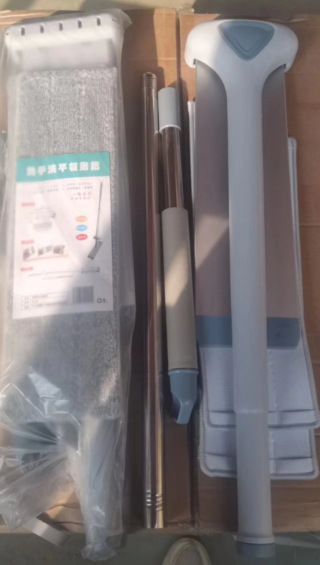 Hot-selling Mop Hand-free Flat Mop New Home Explosions One-off Clean Lazy Floor Mop Cloth Mop Artifact