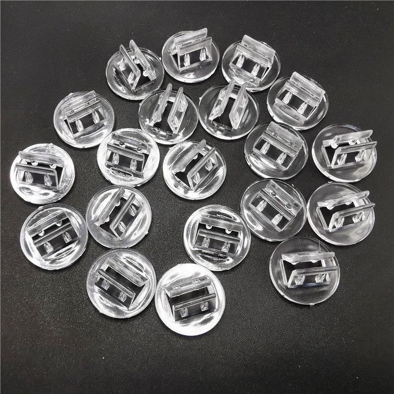 Transparent Acrylic Base Stand Clip 2mm Fixed Clip Card Holder Display Stand Tabletop Game Display Stand