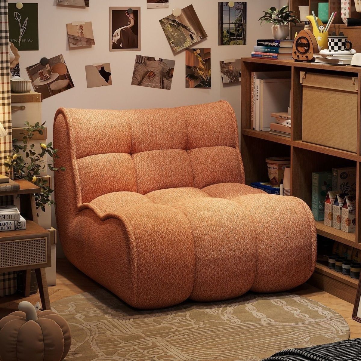 Lazy Sofa Single Tatami Retro Sofa Can Sit and Lie down Bedroom Balcony Small Sofa Room Leisure Sofa