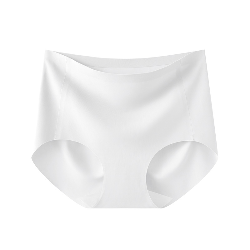 Ropa interior sin costuras de cintura alta, ropa interior de entrepierna antibacteriana de algodón para mujer, yoga y fitness