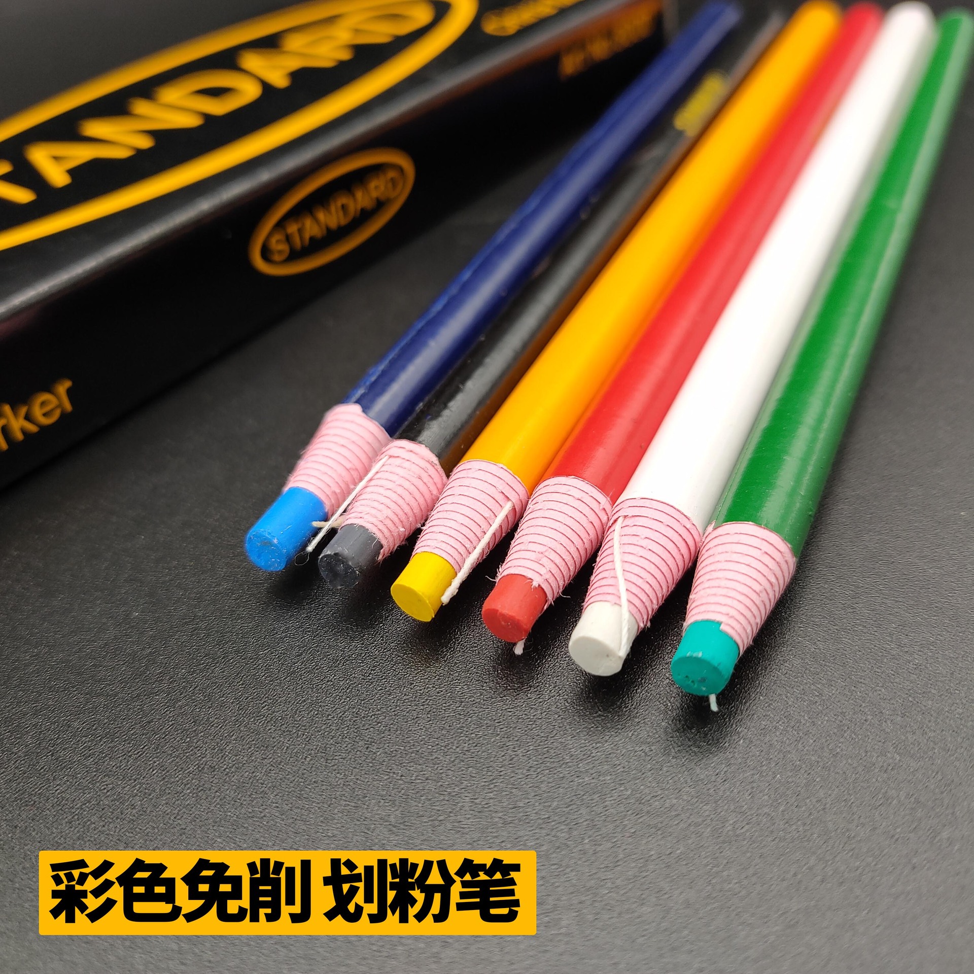 Dibujo crayón rojo reparación de muebles crayón carpintería industrial marcador especial impermeable piedra grasa crayón