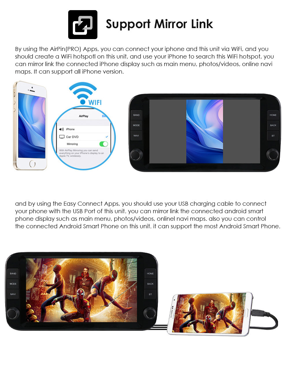 9inch Suitable for 2013-2024 Fiat Panda Android Large-Screen Gps Car Navigation and Central Control All-In-One Device