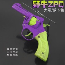 新款萝卜全金属火炮子枪砸响炮枪左轮纸炮枪8090后怀旧模型玩具枪