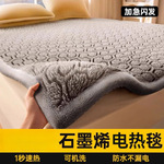 2025新科技电热毯单双人电褥子家用石墨烯双控恒温加厚防水官方品