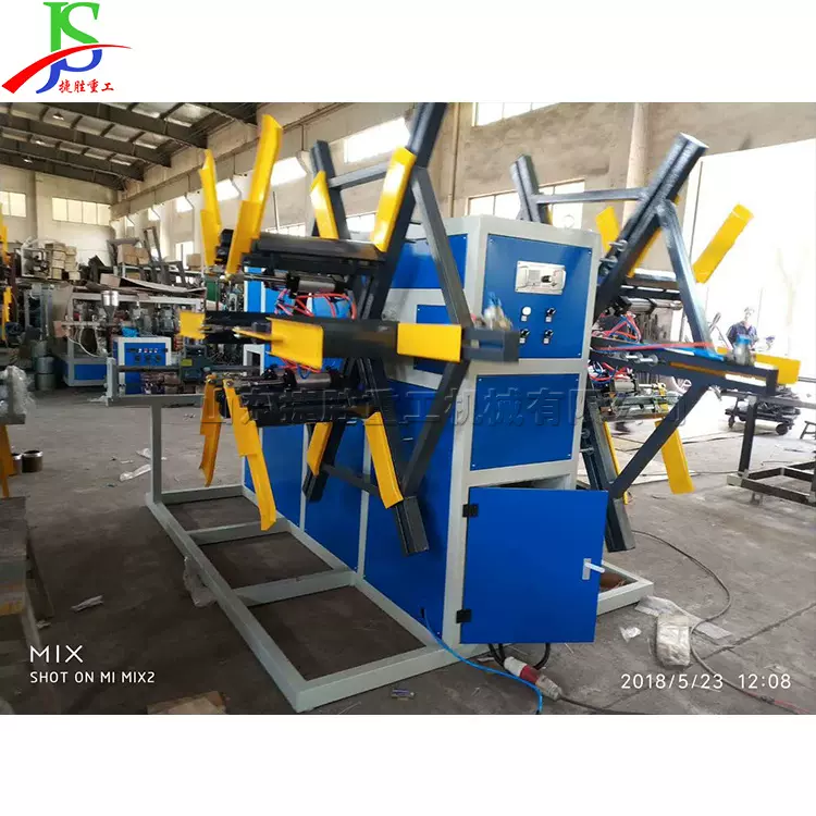 铝塑复合管盘管机绕盘机 双盘绕管机 PE管塑料管自动管材收卷机