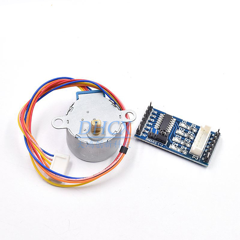 新款 蓝色板ULN2003步进电机驱动板 + 5V步进电机 电机配蓝色驱动