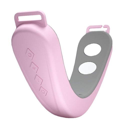 Cross-border V-shaped face slimming device EMS microcurrent face shaping intelligent V-face beauty device facial massager chin slimming device