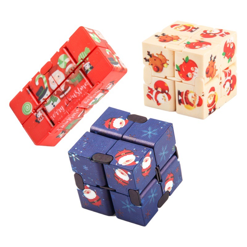 FUENTE fabricante Amazon nuevo Cielo Estrellado infinito Cubo de Rubik de segundo orden Cubo de Rubik dados nuevo juguete exótico de descompresión