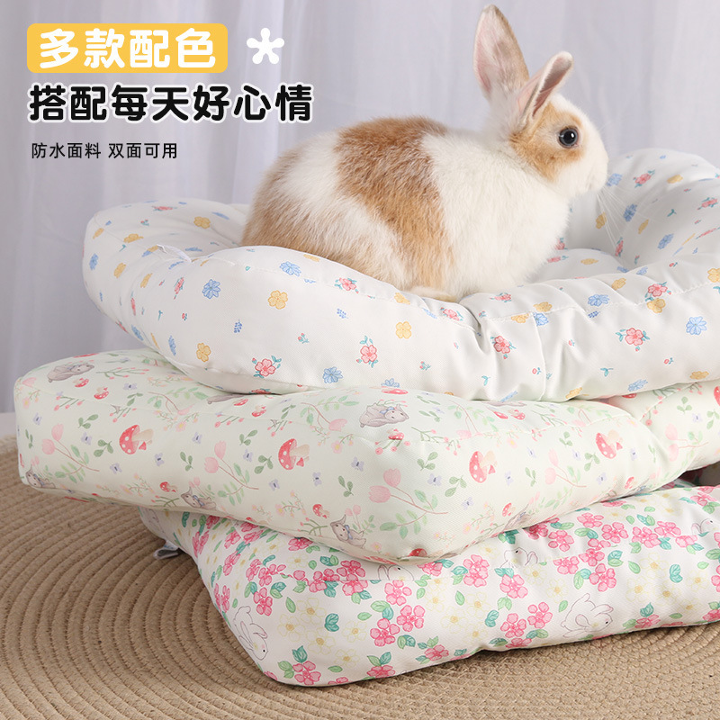 涼しいウサギの睡眠マット、夏の冷却、防水、傷つきにくい、ノームウサギ、モルモットの睡眠マット、フロアマット、ウサギの巣|undefined