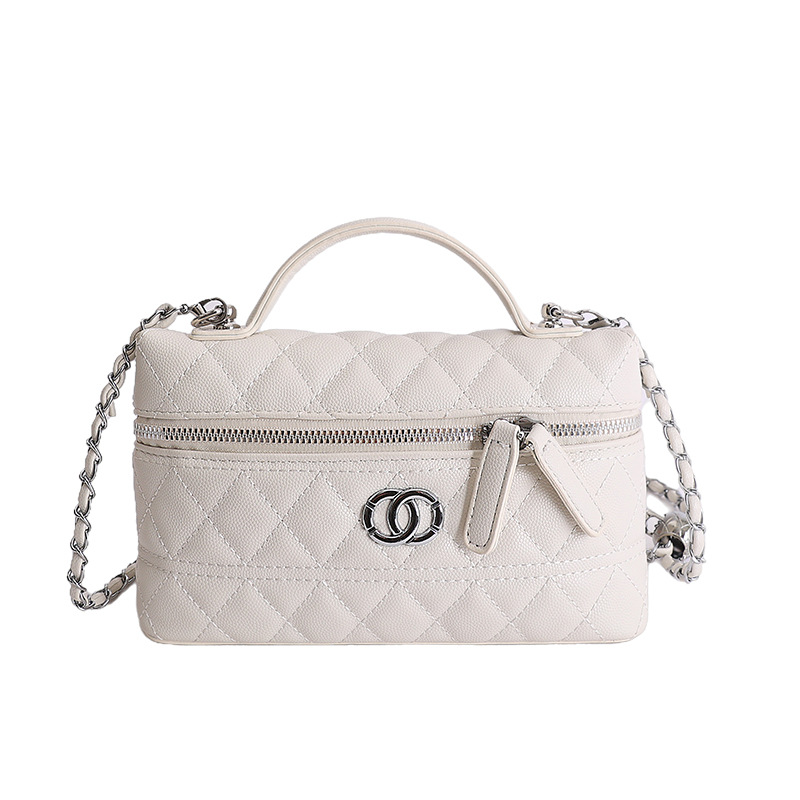Bolso de mano de alta sensación 2026 nuevo bolso de cadena pequeña bolso cuadrado pequeño bolso de moda pequeña caja de viento de fragancia