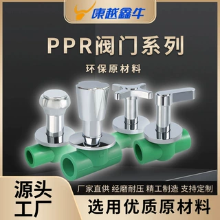 PPR阀门截止阀快开接头暗阀双活接铜球阀闸阀开关自来水管配件