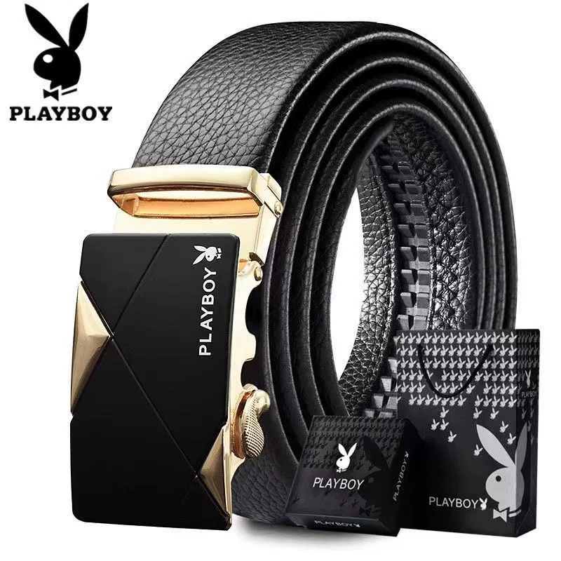 Playboy, мужской ремень, универсальная трендовая прочная пряжка, мужской стиль