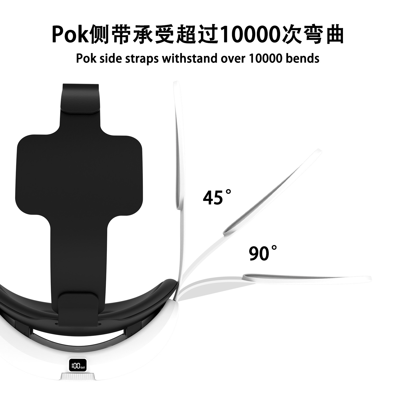 Nueva meta Quest 3 cabeza desgaste ajuste sin presión cara carga resistencia Elite quest3 diadema VR Accesorios