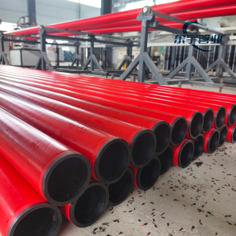 PE钢丝网骨架管生产批发 耐腐蚀耐磨损塑料110管径pe钢丝网管厂家