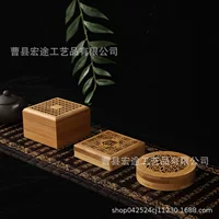 Фабрика оптовая деревянная коробка для благовоний резьба Линия Коробка для благовоний бамбуковая полая линия благовония деревянный ящик для хранения