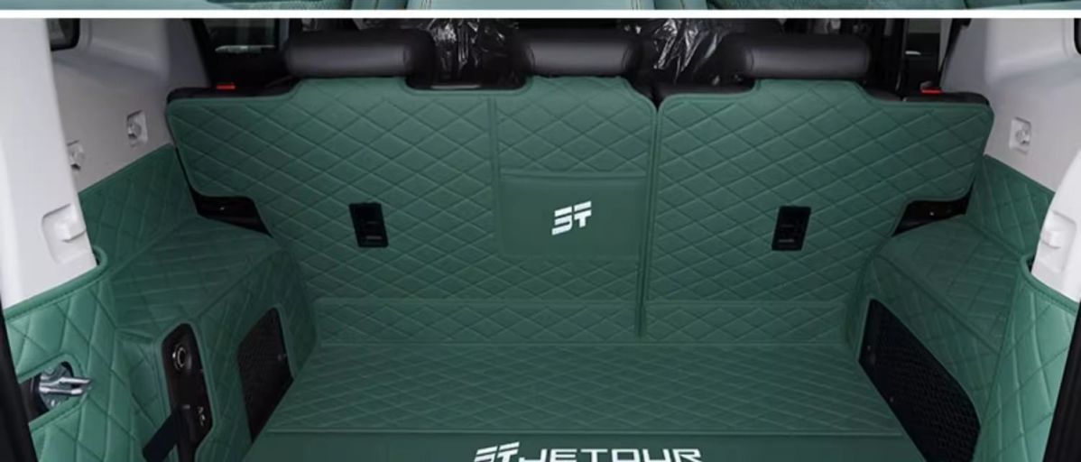 Applicable to Jietu Shanhai t2 trunk mat surrounding 2024 Shanhai T2 tail box mat car interior modification parts