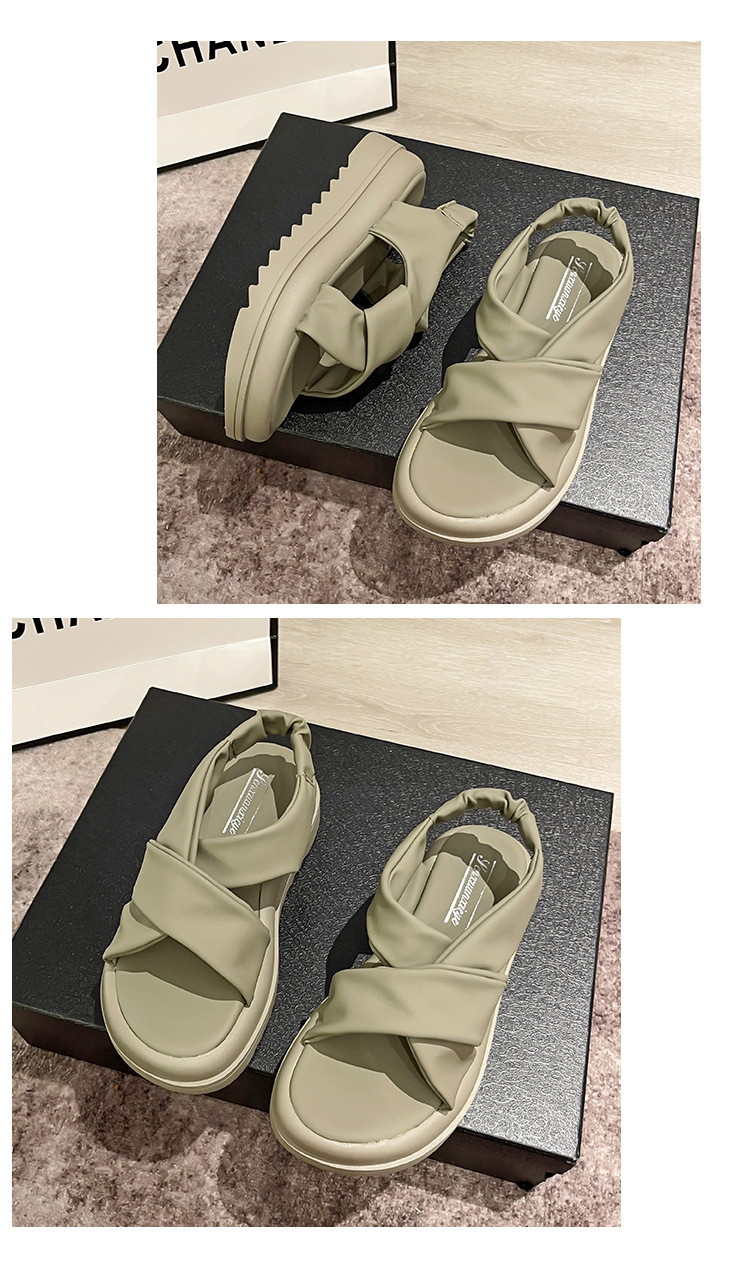 Lady Slides Thongs Strand Reizen Leer Antislip_voghion.com