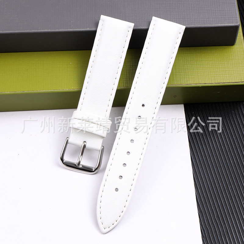 [Venta directa de fábrica] correa de reloj de cuero de ternero aguja de correa de reloj de pulsera de reloj general de cuero de vaca suave aguja al por mayor transfronteriza