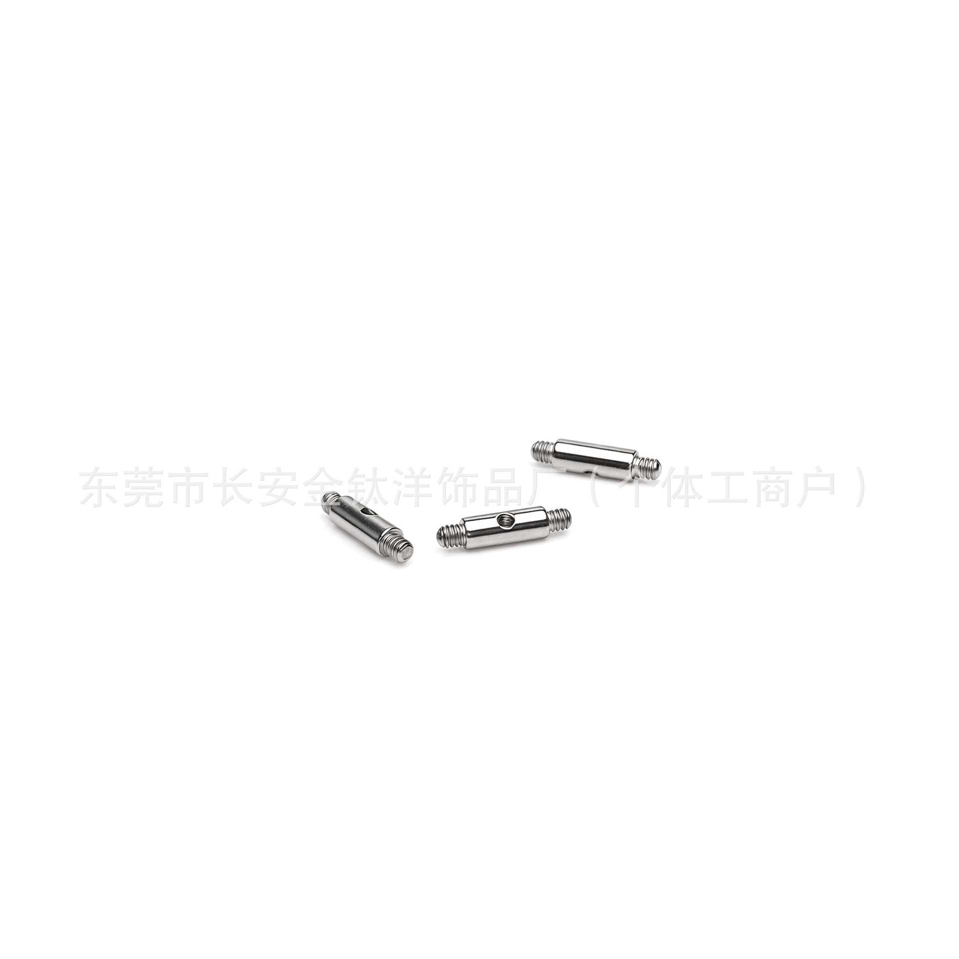 Pointed titanium steel lip stud product view