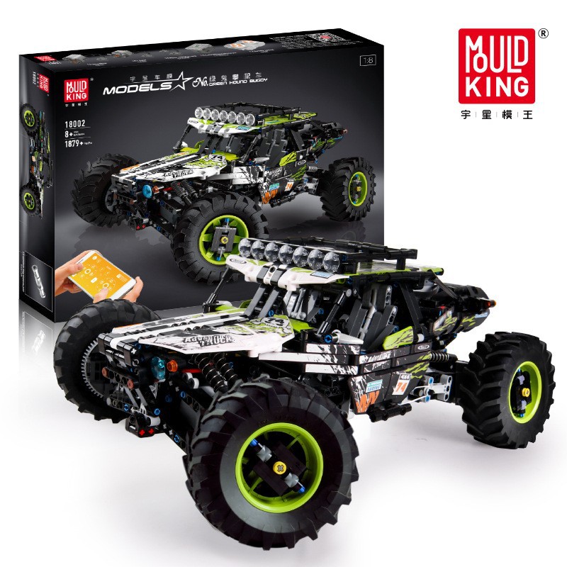 Yuxing Technology Series 18001-38 Climbing Desert Racing Juegos de rompecabezas para niños Bloques de construcción de juguete Modelo de control remoto