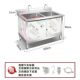 304 food grade extra thick model-100-50-80 double pool