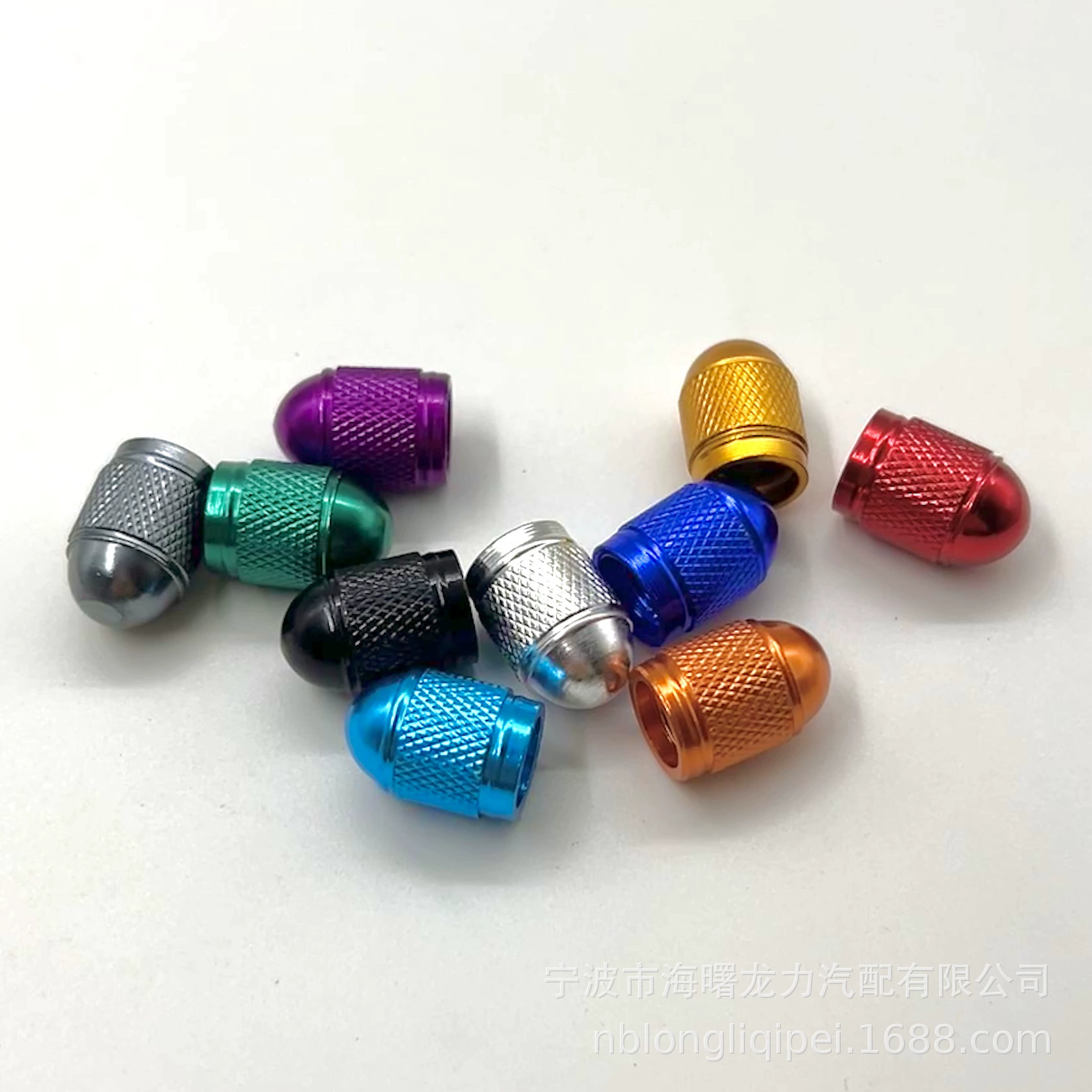 Колпачки для ниппелей из алюминиевого сплава для автомобильных и велосипедных шин, пылезащитные колпачки, колпачки для ниппелей в американском стиле, 10 цветов в наличии