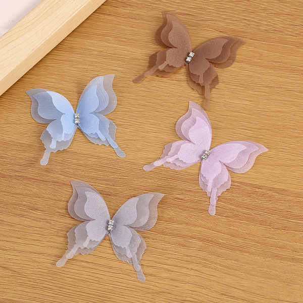 creative three dimensional shiffon hair accessory