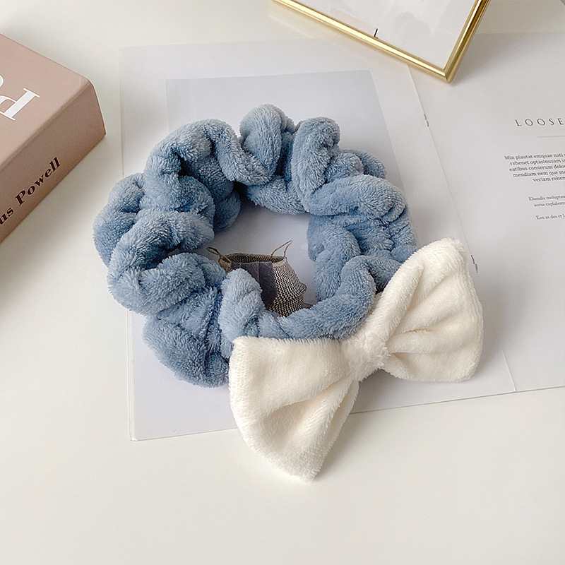 Lavar la cara correa de cabello para mujeres coreanas lindas bordes anchos antideslizantes banda de cabeza red rojo maquillaje máscara de cabello banda de cabello tocado de presión banda de cabello