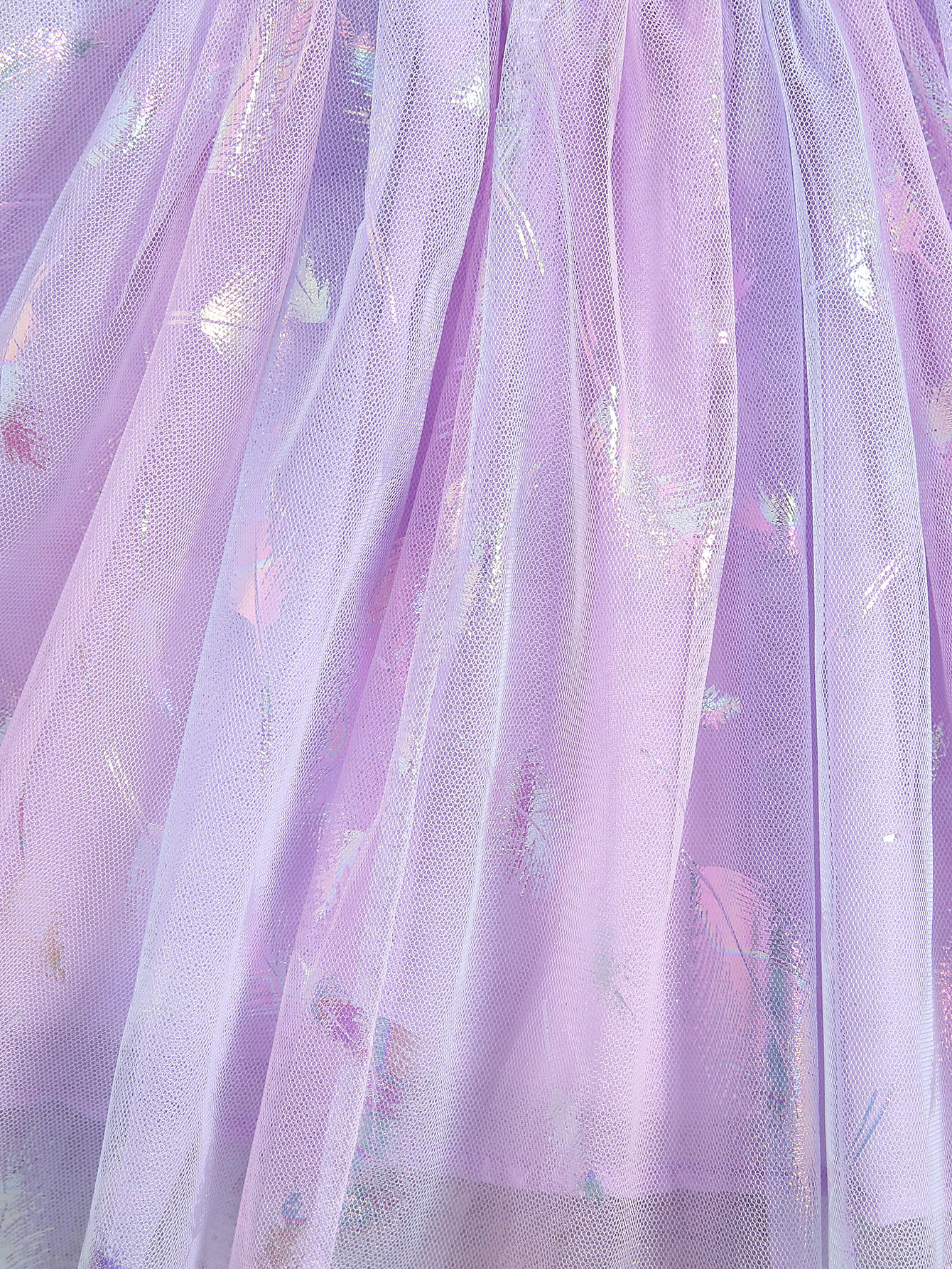 Niñas primavera y verano nuevo estilo extranjero vestido de malla universal coreano gradiente esponjoso vestido de la princesa Aisha mujer image 4