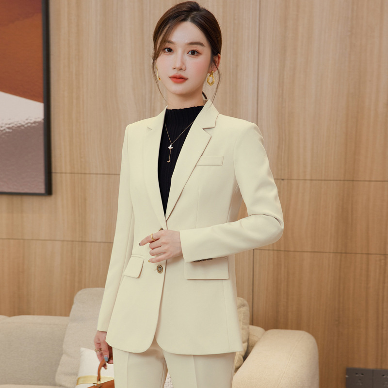 Spring and Autumn suit suit women's 2023 new small suit women's casual professional fashion elegant slim formal wear Spring and Autumn suit suit women's 2023 new small suit women's casual professional fashion elegant slim formal wear